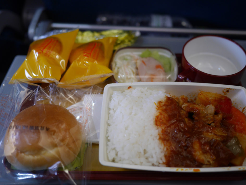 フィリピン航空の機内食